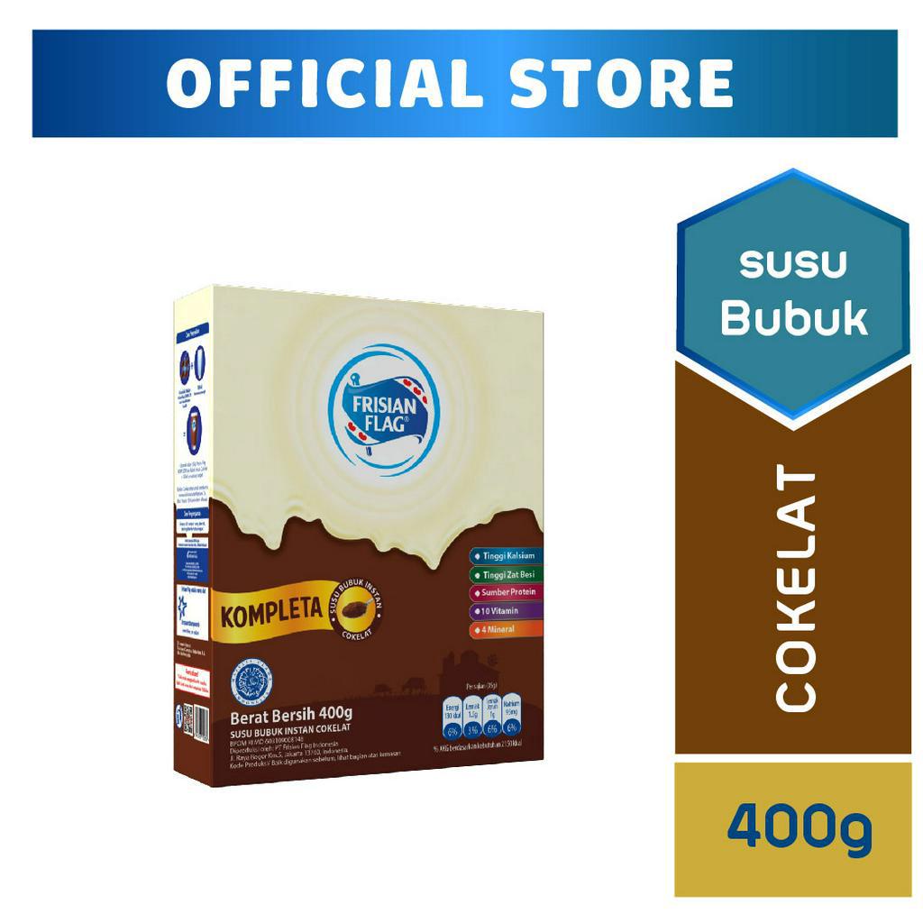 

Frisian Flag Susu Bubuk Kompleta Cokelat 400 gr