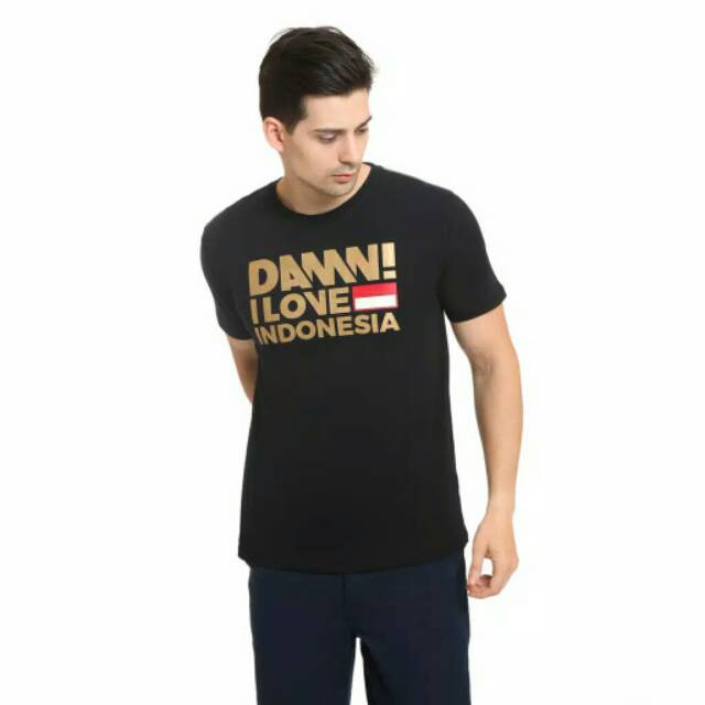 KAOS DAMN I LOVE INDONESIA