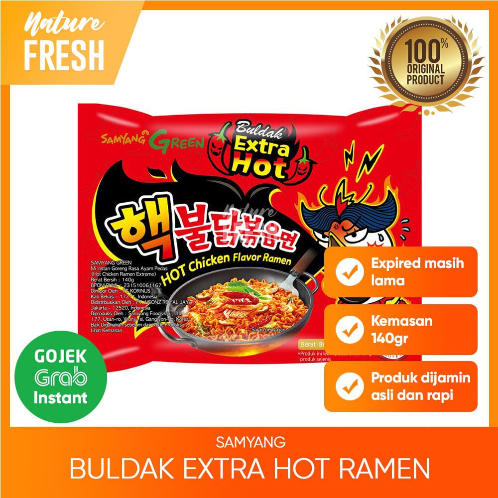Samyang Mie Korea Original / Extreme / Carbona / Cheese