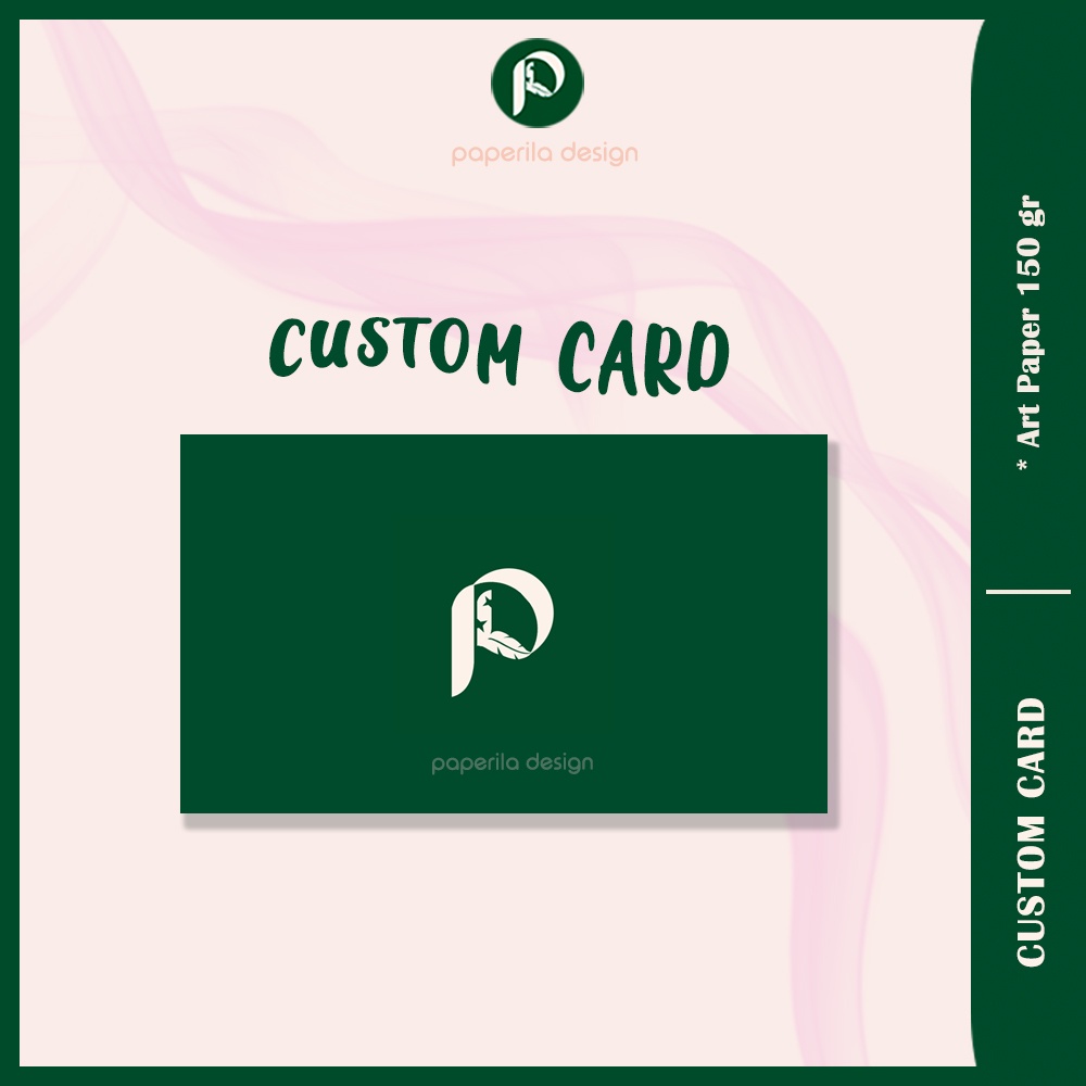 

Custom Card 9x5 cm 150gr