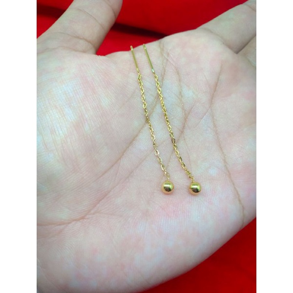 lapis emas berlapis kristal