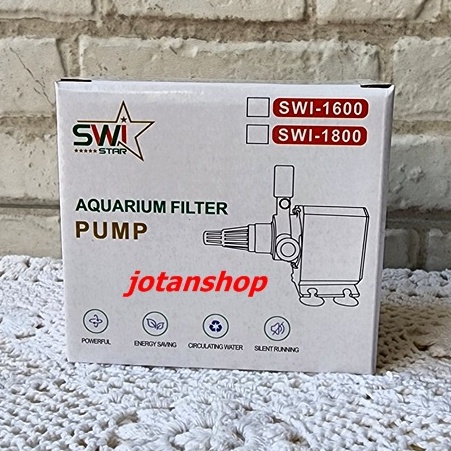 SWI STAR 1600 SWI1600 mesin Pompa filter celup power head aquarium aquascape powerheads murah