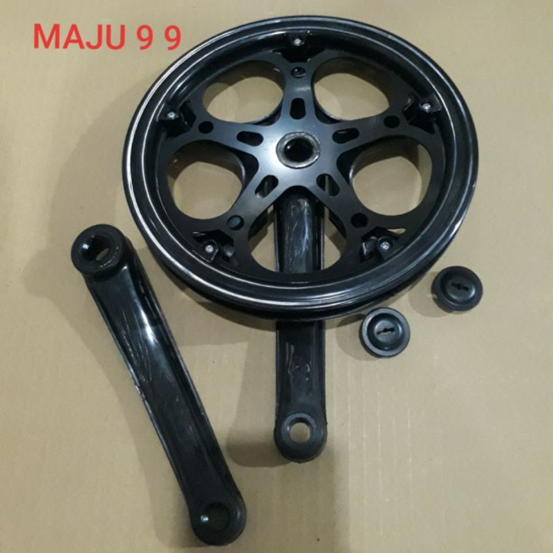 Crankset Sepeda Lipat Crank Set Pacific 52T Lipat