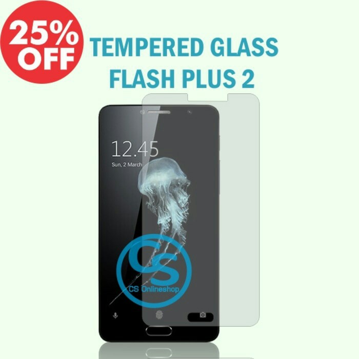 Termurah Tempered Glass Flash Plus 2 2.5D Curved Edge | Alcatel Flash Plus 2