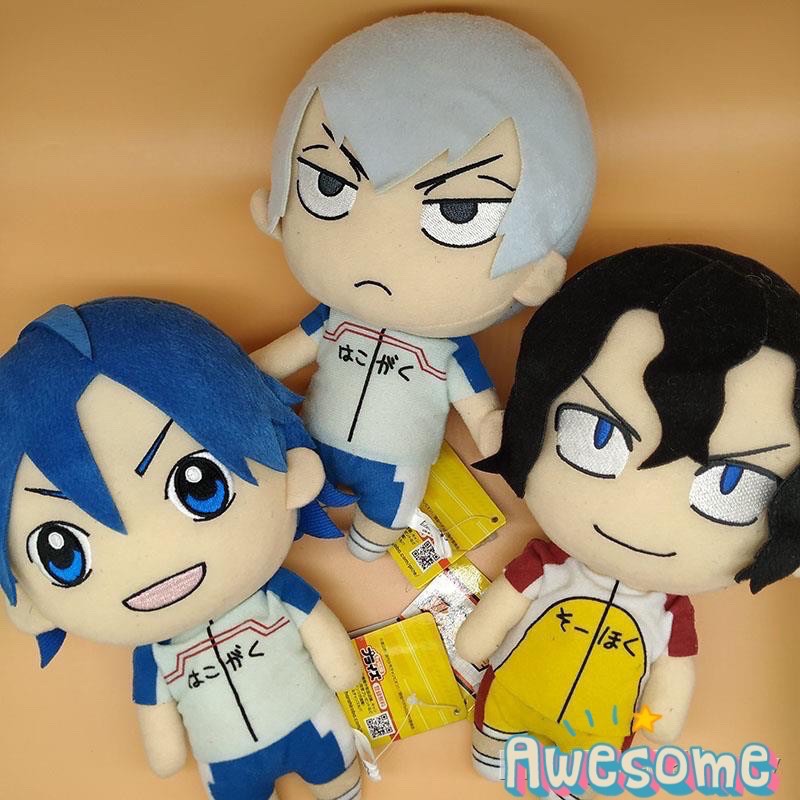 boneka anime yowamushi pedal boneka teshima junta manami sangaku kuroda boneka 23cm karakter jepang