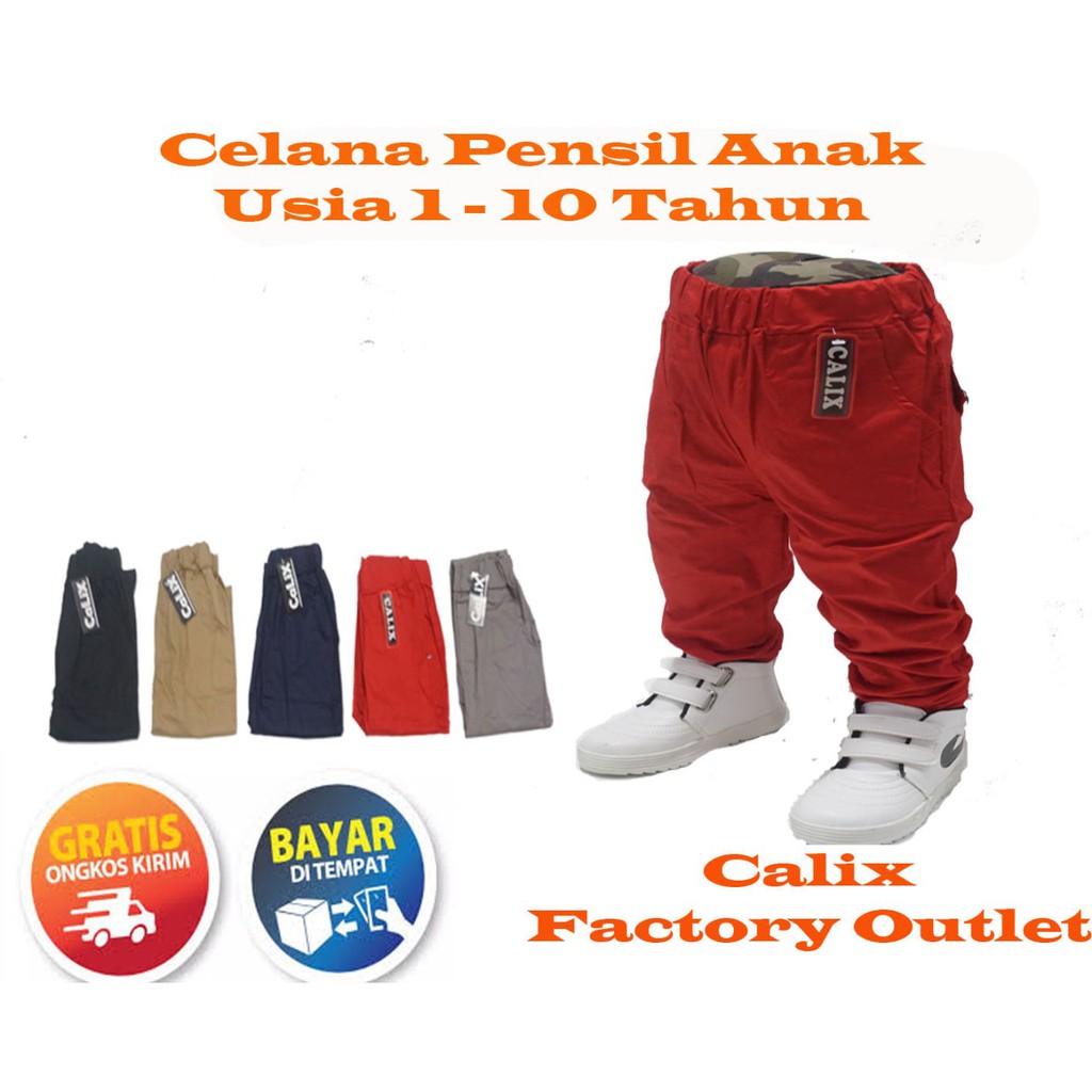 Celana Pensil CHINO Anak 2-3thn