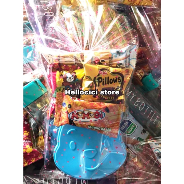 

PARCEL MURAH KOTAK MAKAN + BINGKISAN SNACK KEMASAN ULTAH