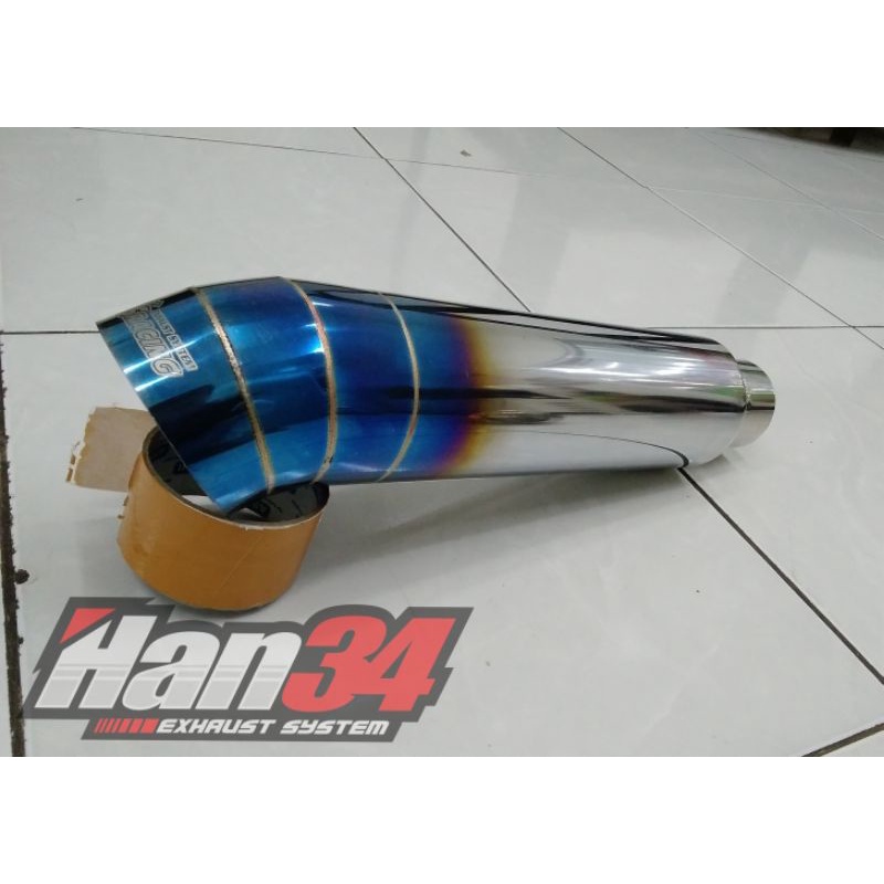 knalpot racing mobil diesel solar dan bensin tailpipe burntipe hks jsracing pajero fortuner inova pa