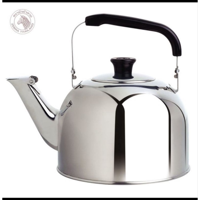 Teko Bunyi ZEBRA 4 Liter Bella 113532 Stainless Steel - Kettle Whistle