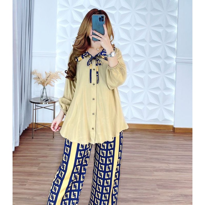 COD// CARINA SET BY DST COLLECTION // SETELAN TERBARU DST-5