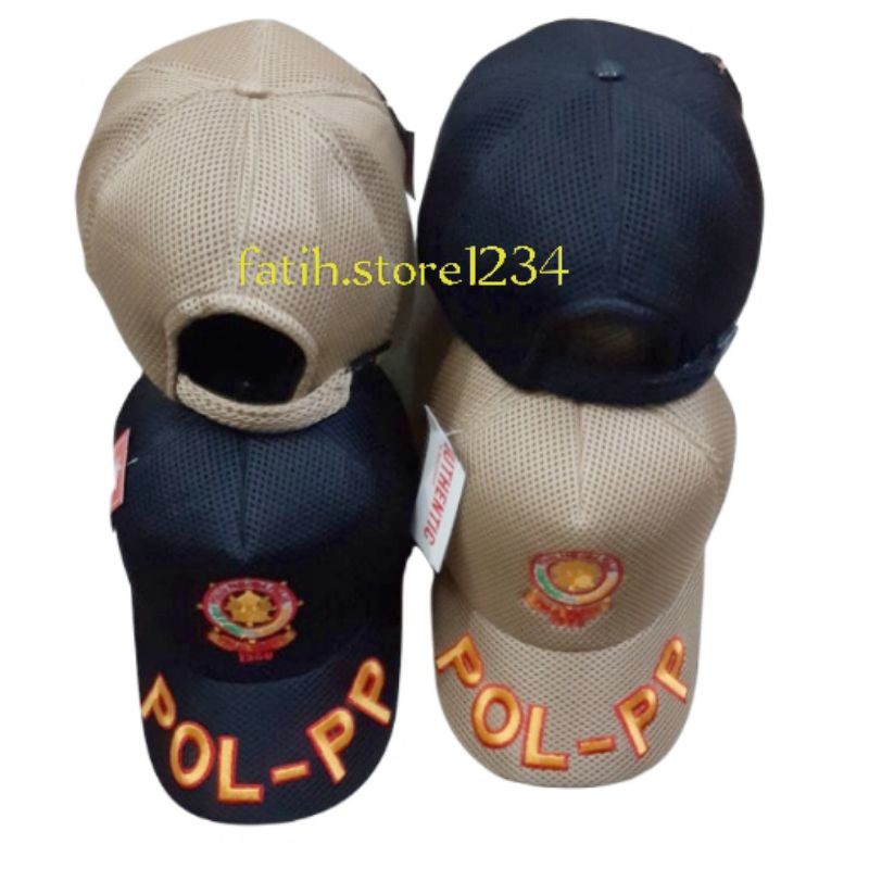 Topi bordir pol pp.pria dewasa topi doublemes.bordir pol.pp.