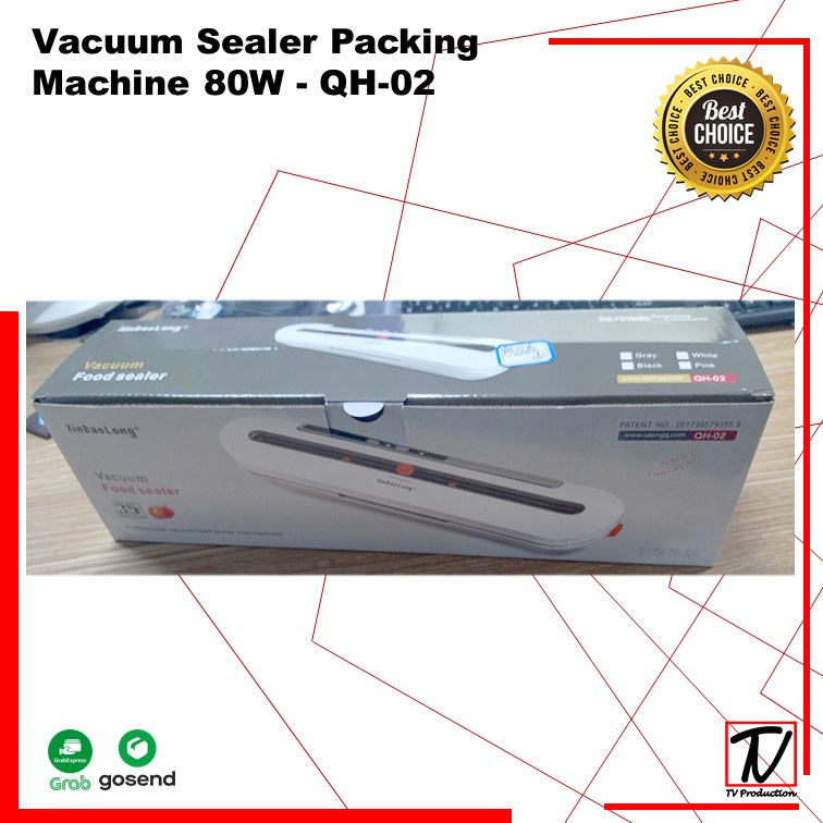 Vacuum Sealer Pompa Vacuum Sealer Mesin Alat Vacuum Makanan Food Packing Machine 80W