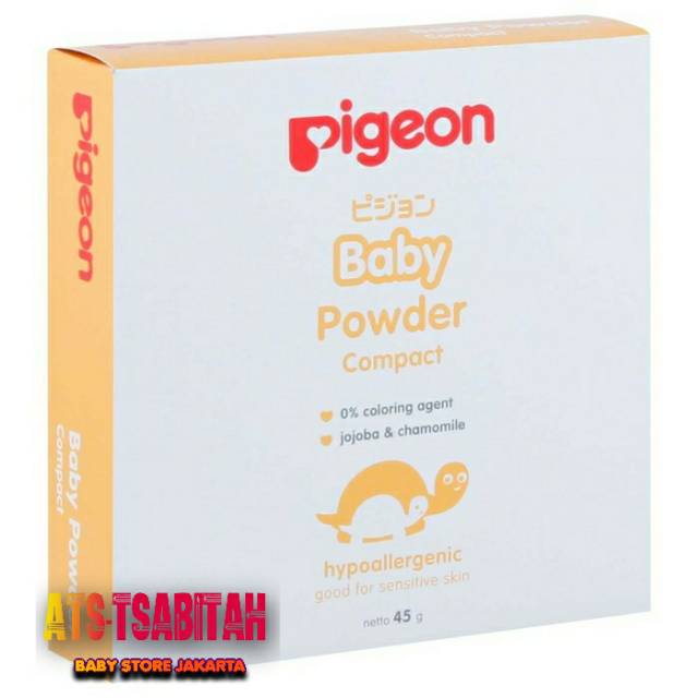 Bedak Padat Baby Merek Pigeon