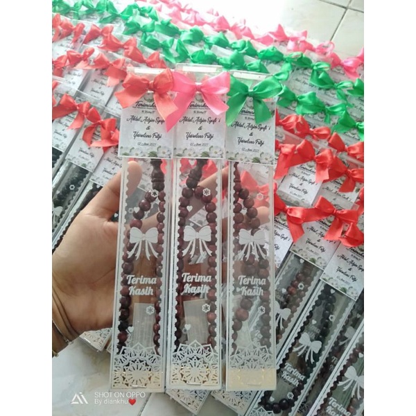 Souvenir Tasbih 33 Butir Kemas Mika!! COD