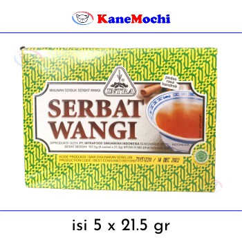 

Intra Serbat Wangi isi 5 sachet x 21,5 gr