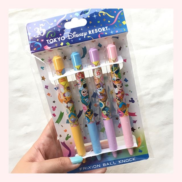

Tokyo disneyland frixion ball knock ballpoint pulpen