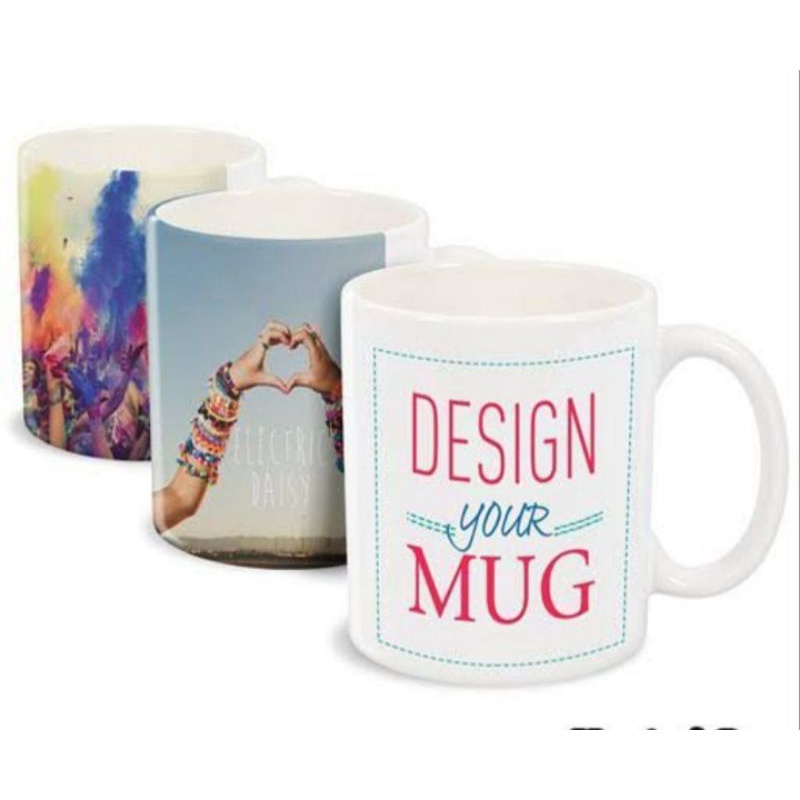 Gelas mug free desain / gelas mug kramik costum