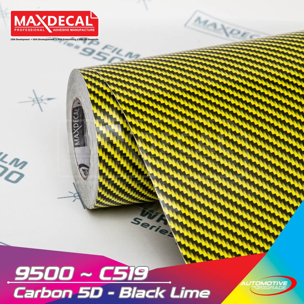 MAXDECAL 9500 - C519 Carbon Black Lime [METERAN]