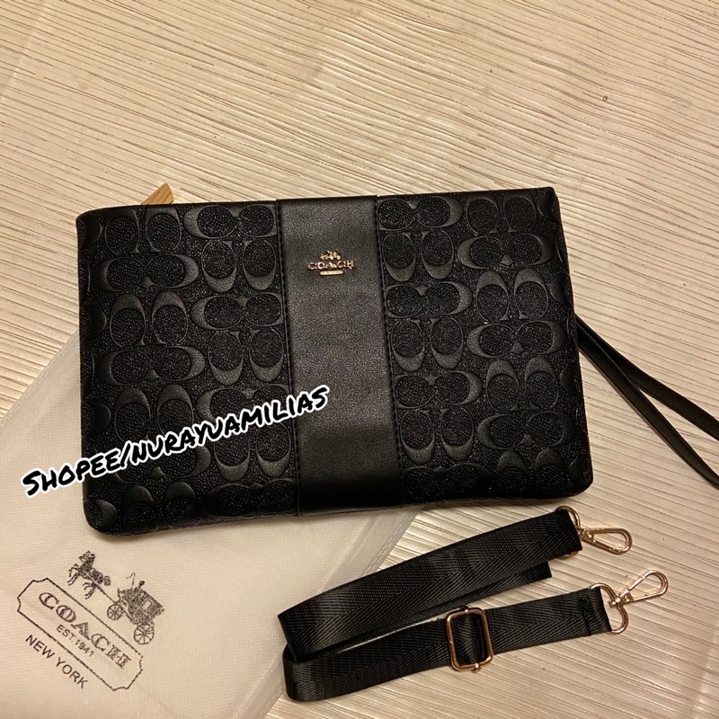 Clutch Coach Import Tas tangan pria dan wanita handbag