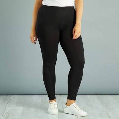 Celana Legging Super Jumbo Polos Wanita Panjang BB 40 - 120kg L - 4XL