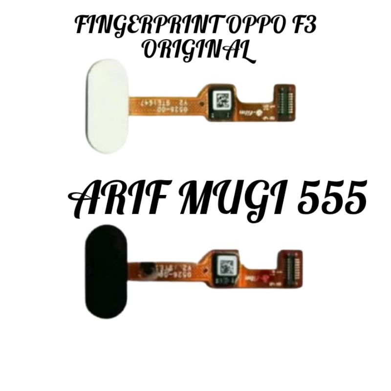 Flexible Home Button Fingerprint oppo F3 Original