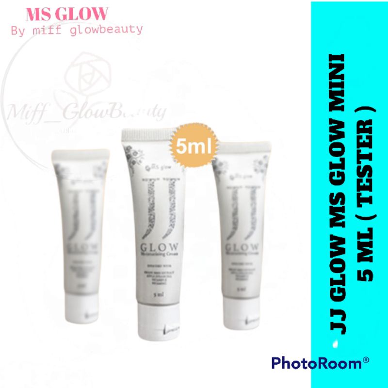 JJ GLOW MINI MSGLOW kemasan pabrik JJ GLOW MINI MS GLOW 5ml SUNSCREEN DAN HANDBODYLOTION