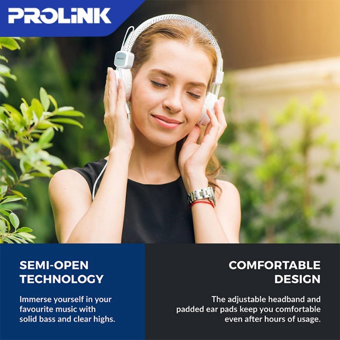 Headset PROLiNK PHC1001E Frolic Corded Stereo