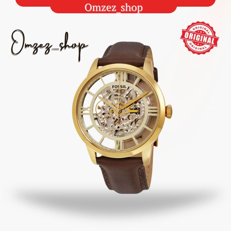 ( COD ) Bisa Bayar di Tempat Jam Tangan Pria/ wanita FOSSIL ME 5437 Kulit Original Automatic Garansi