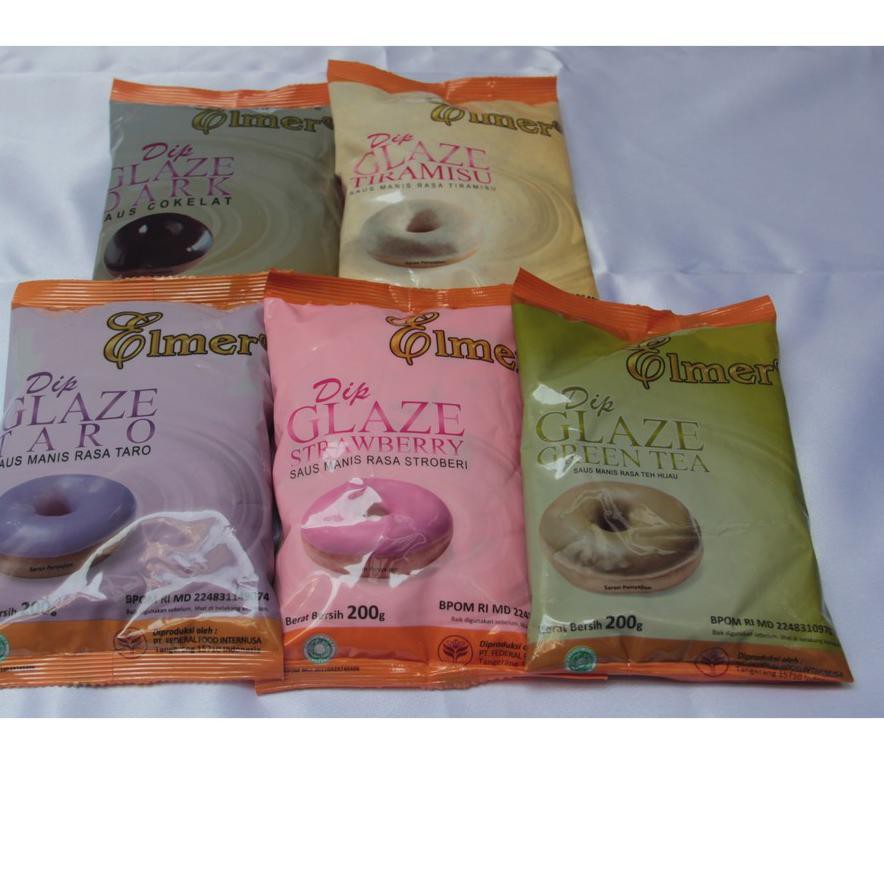 

Stok terbaru Elmer Dip Glaze Donut 200 gram grosir