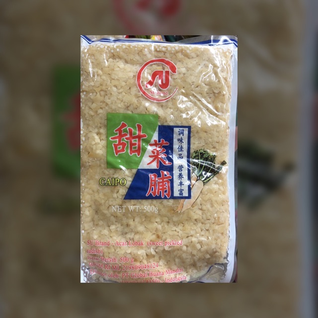 

Caipo Manis Cincang / Lobak Manis 500gr