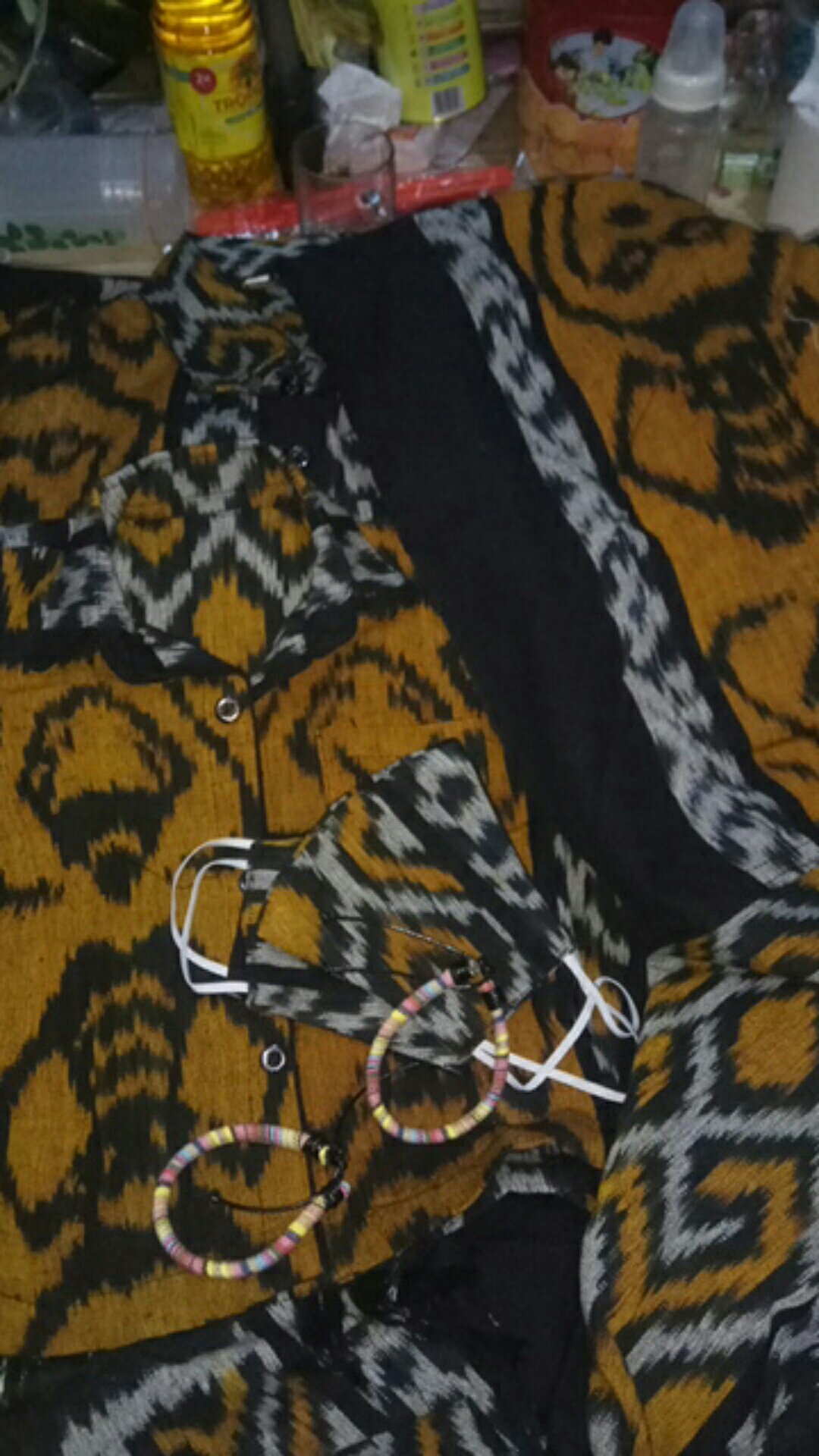 Baju Set Couple Tenun Pria Wanita Etnik Troso Jepara - Baju Tenun Couple - Baju Couple Prewedding 03