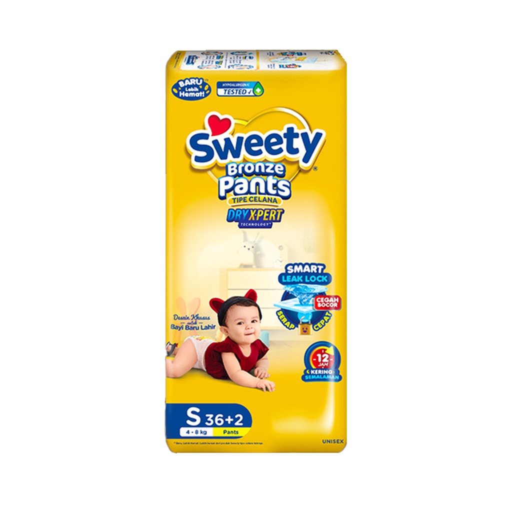 SWEETY BRONZE PANTS DRY X-PERT REGULAR PACK / POPOK CELANA