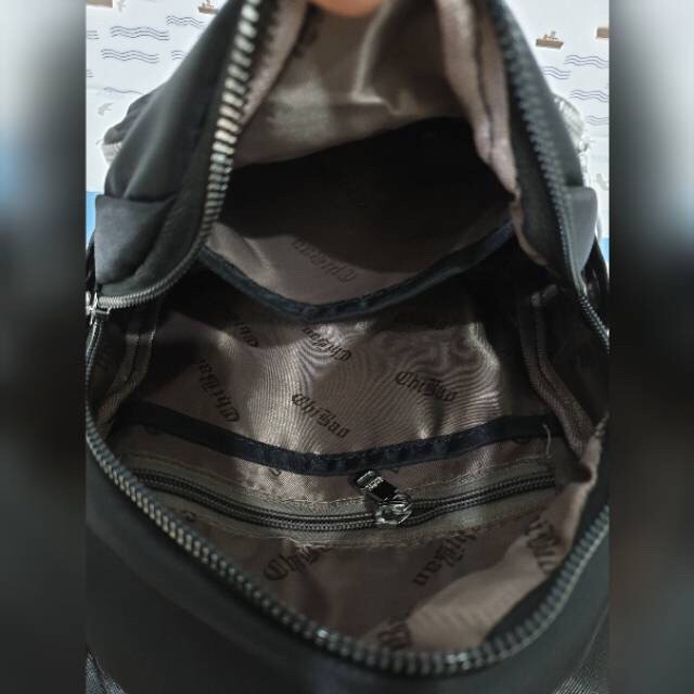 Tas Wanita Import Jinjing Dan Selempang CHIBAO Mini CB2030 2030 Bordir Bahan Parasut Kualitas Super