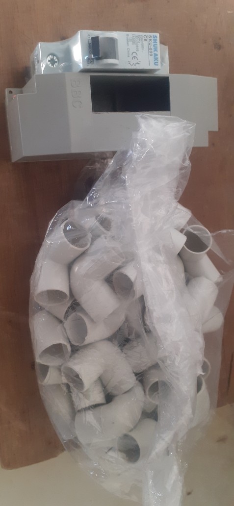 Elbow Pipa Listrik 5/8  Putih / Knee / Knie / El-bow  5/8 Putih