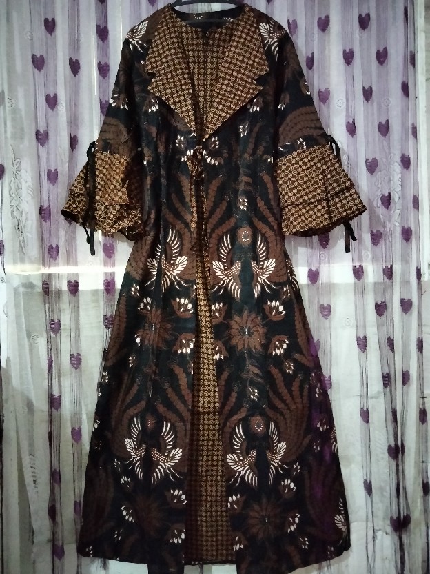 Bisa Pisah Batik Couple Keluarga Sania Ruffle Ori Ndoro Jowi Termurah