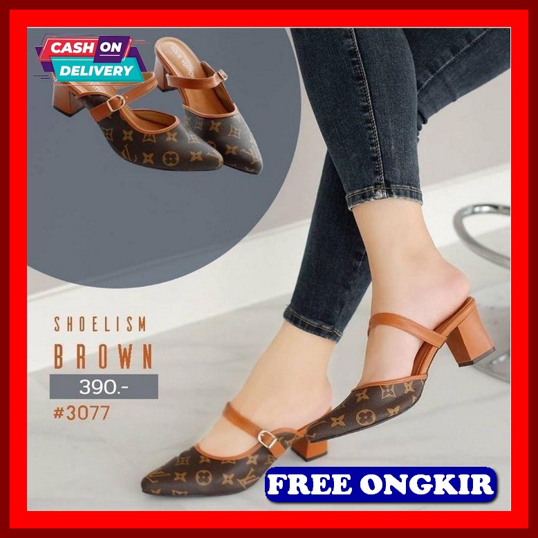 Heals Termurah Sendal Kondangan Ibu2 Heels Wanita Terbaru Haghils Kekinian Sandal Hak Tinggi Hill Ca
