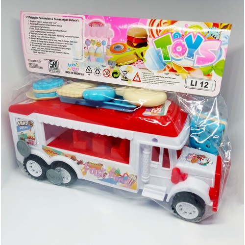 LT 12 - Mainan Truk Ice Cream Candy LT12