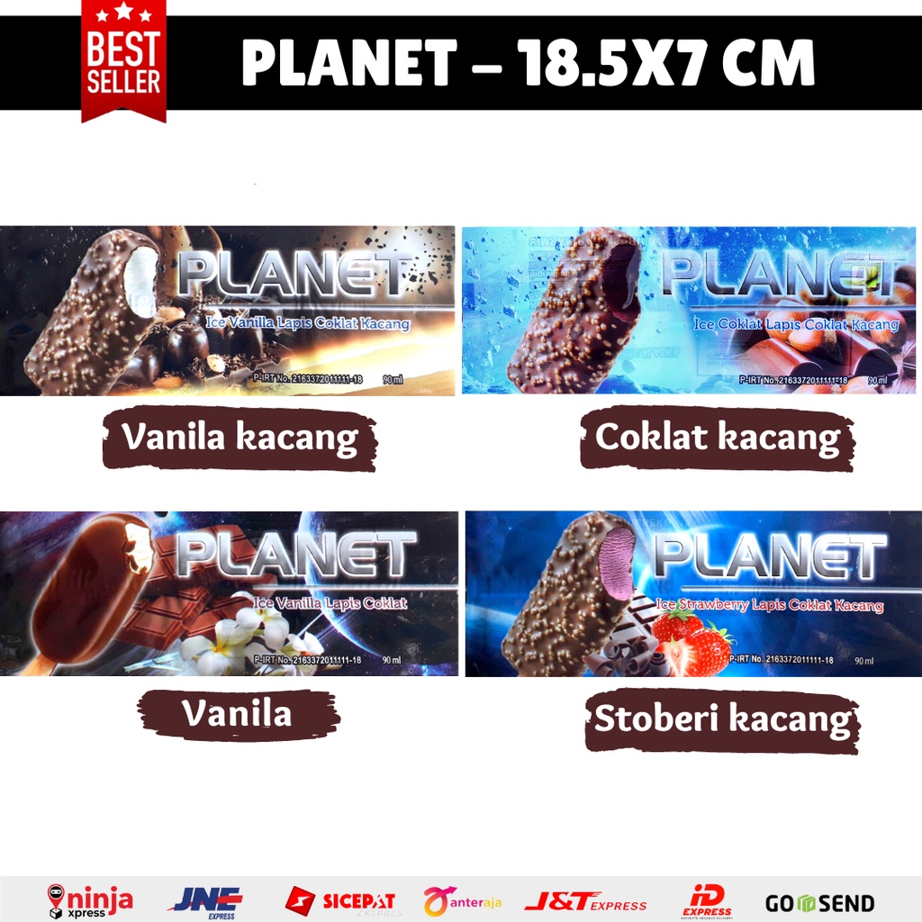 

KEMASAN ES KRIM MAGNUM PLANET ISI LAPIS COKLAT KACANG MURAH BISA COD / BUNGKUS PLASTIK ES KRIM