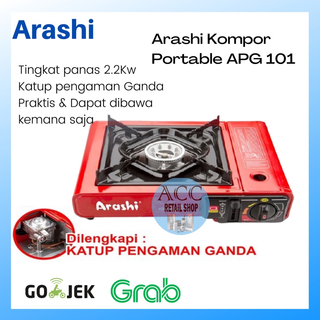 Arashi Kompor Portable APG 101 Kompor Mini