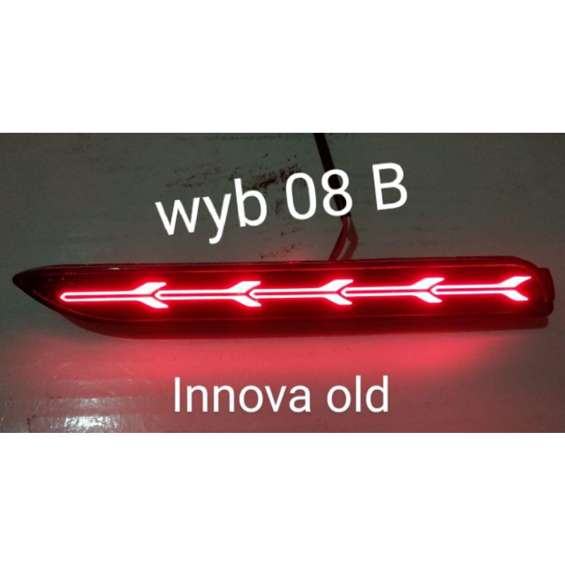 Lampu LED bumper belakang Grand Innova  2012 - 2015 dan Grand Fortuner 2012 - 2014.