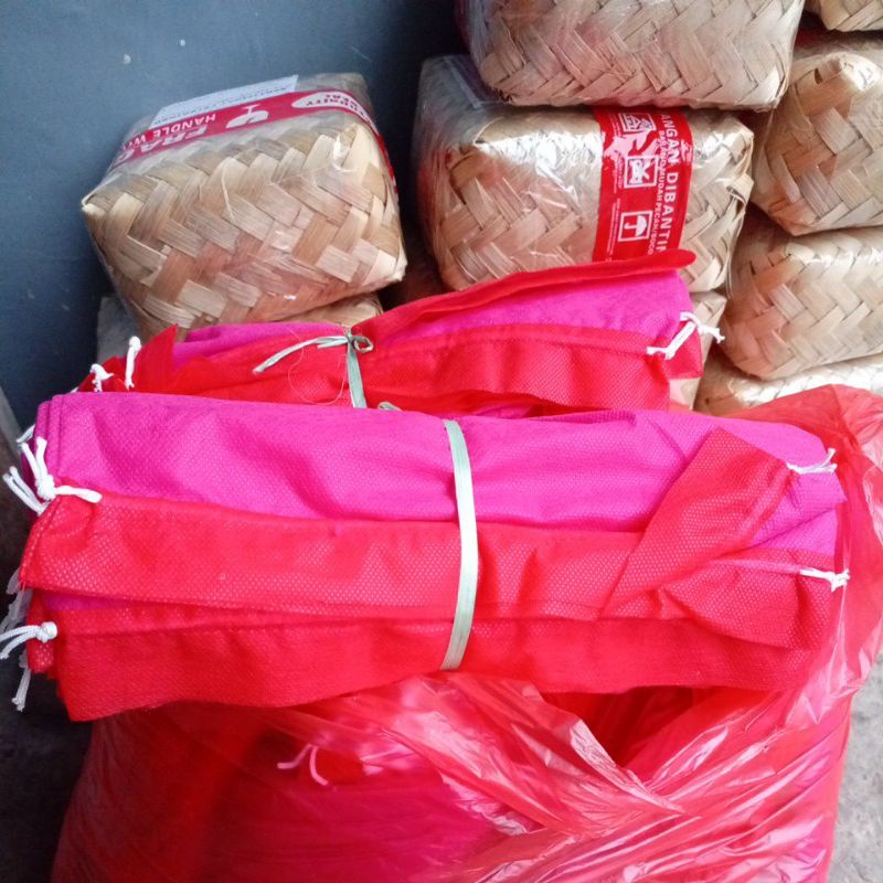 kantong wadah telur jangkrik /tas kain 1lusin (12pcs)