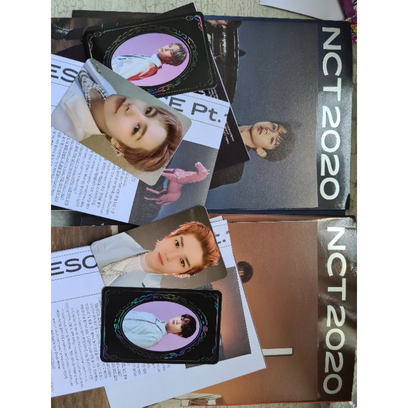 NCT 2020 Resonance Pt. 1 UNSEALED PC Taeyong Future Renjun Past YB Chenle Yangyang Album Only Poster
