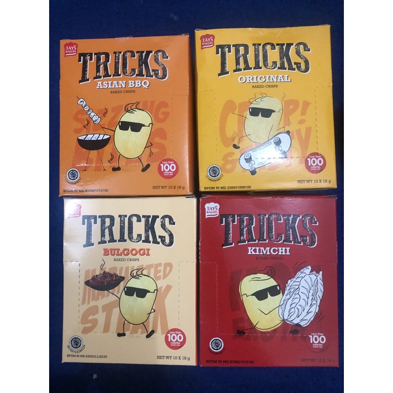 TRICKS Baked Crisp 1 box isi 10