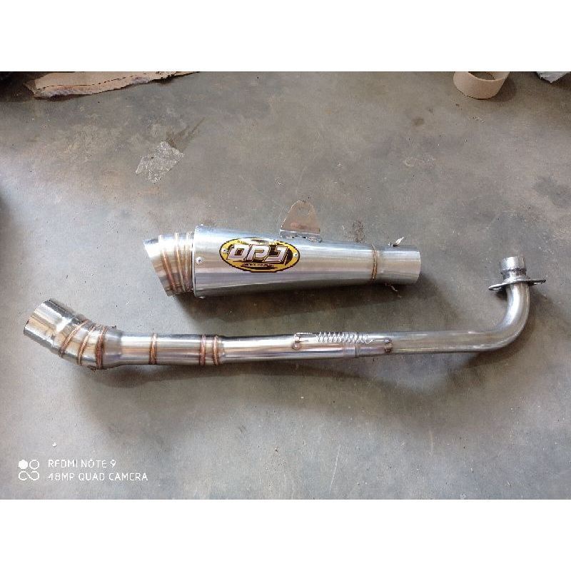 knalpot DPJ absolute Revo Supra 125 Blade kharisma