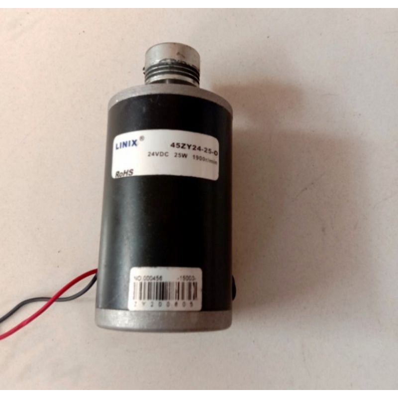 Dc Motor Linix 24V 25W 1900Rpm Model 45ZY24-25-0