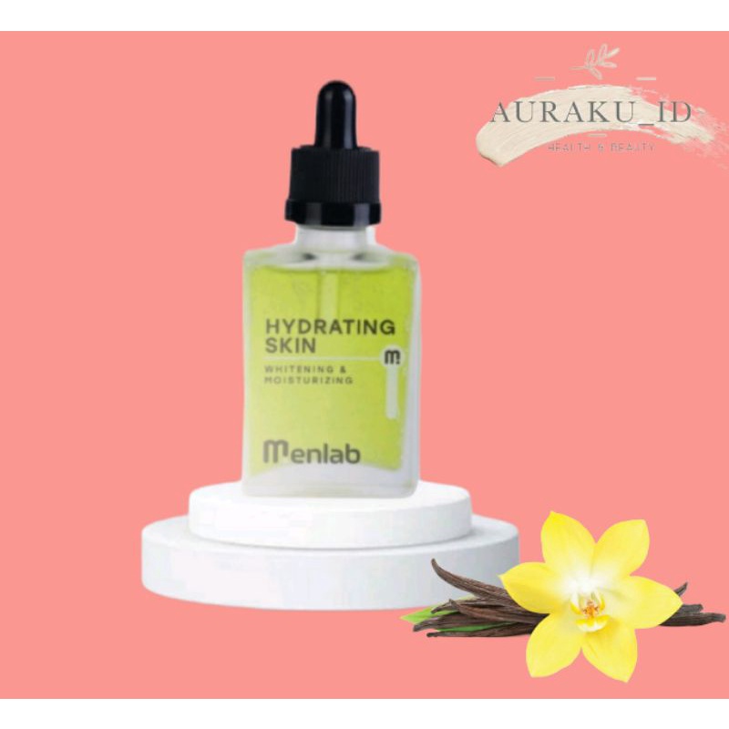 Serum Manlab Hydrating Serum Pria Mencerahkan Glowing