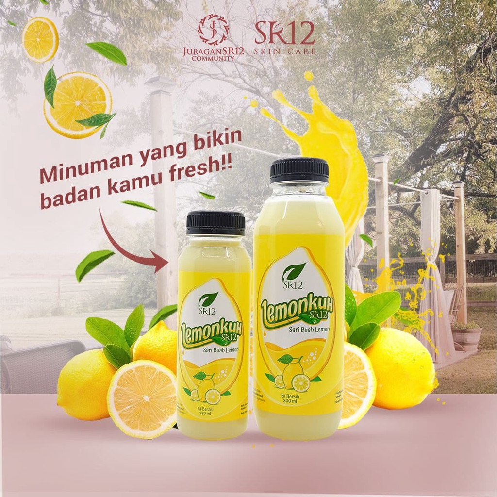 

VIRAL Lemonkuh SR12 250ml sari lemon minuman diet herbal