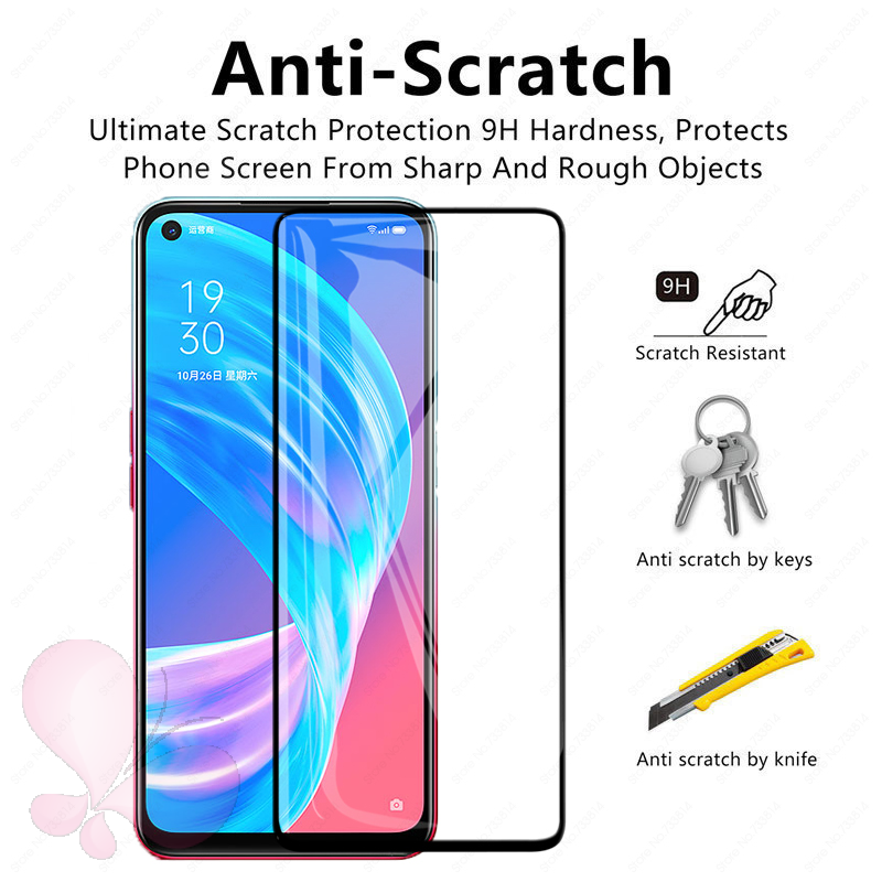 2 in 1 Tempered Glass Oppo A53 2020 A15 A92 A52 A72 A7 A12 A5S A3S A12E Reno 4F F11 A1K A9 A5 A31 2020 Reno 4 A37 F9 9d Camera Lens Screen Protector