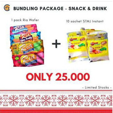Bundling Promo Biskuit Ria Banket, Ria Wafer, Suteja Gaul