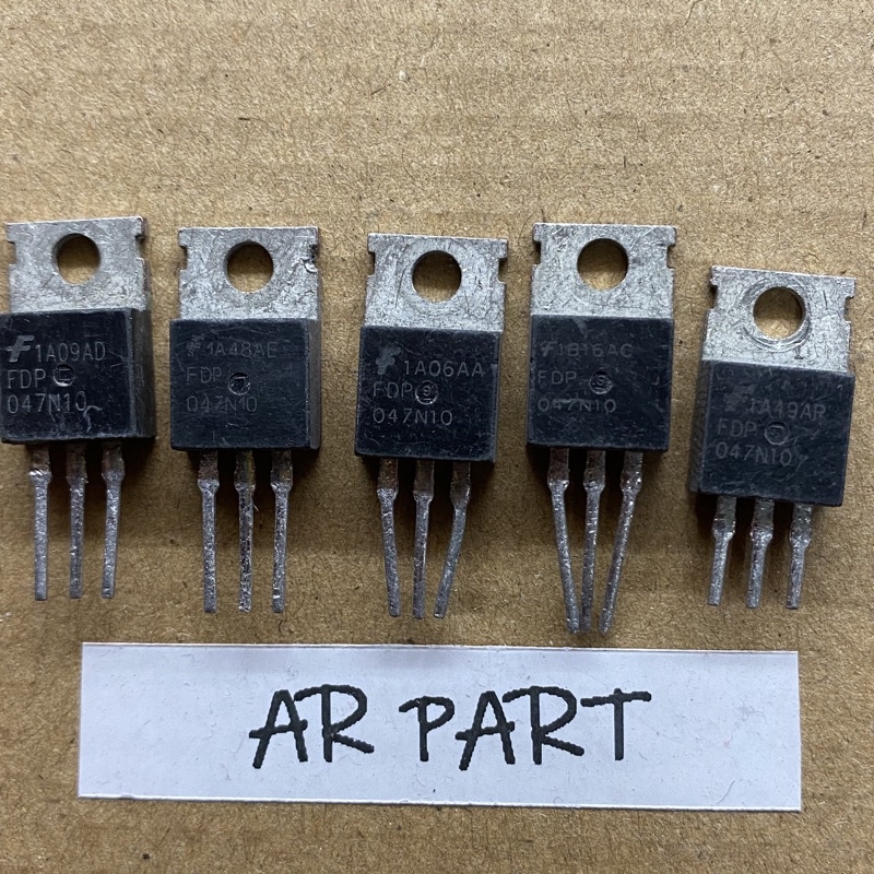 mosfet FDP047N10 cabutan original 100v 164A